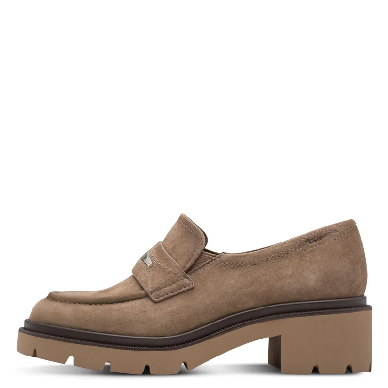 Ledertrotteur im Loafer-Look