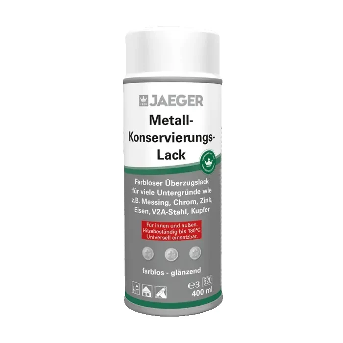 Jaeger 609 Metall-Konservierungslack-Spray 0,4 Liter farblos