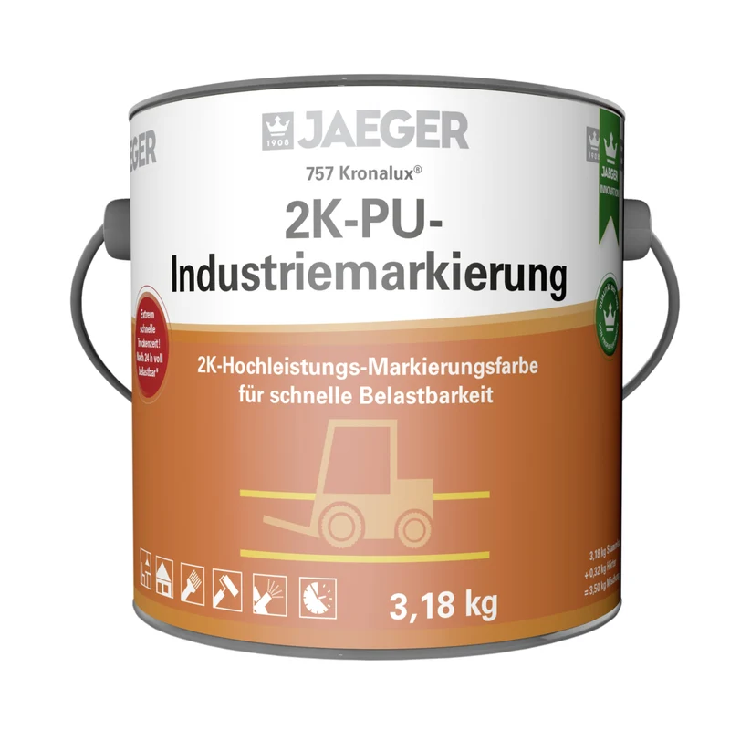 Jaeger 757 Kronalux 2K-PU-Industriemarkierung 3,5 kg