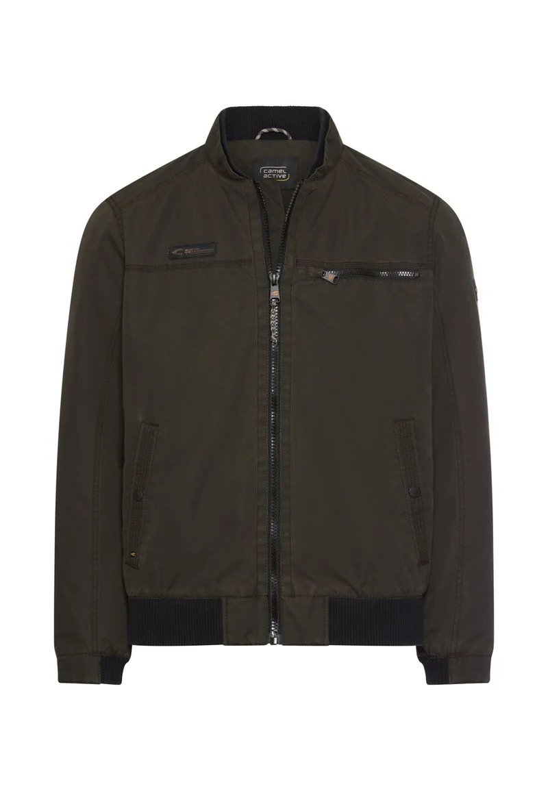 Bomberjacke mit Strickbund