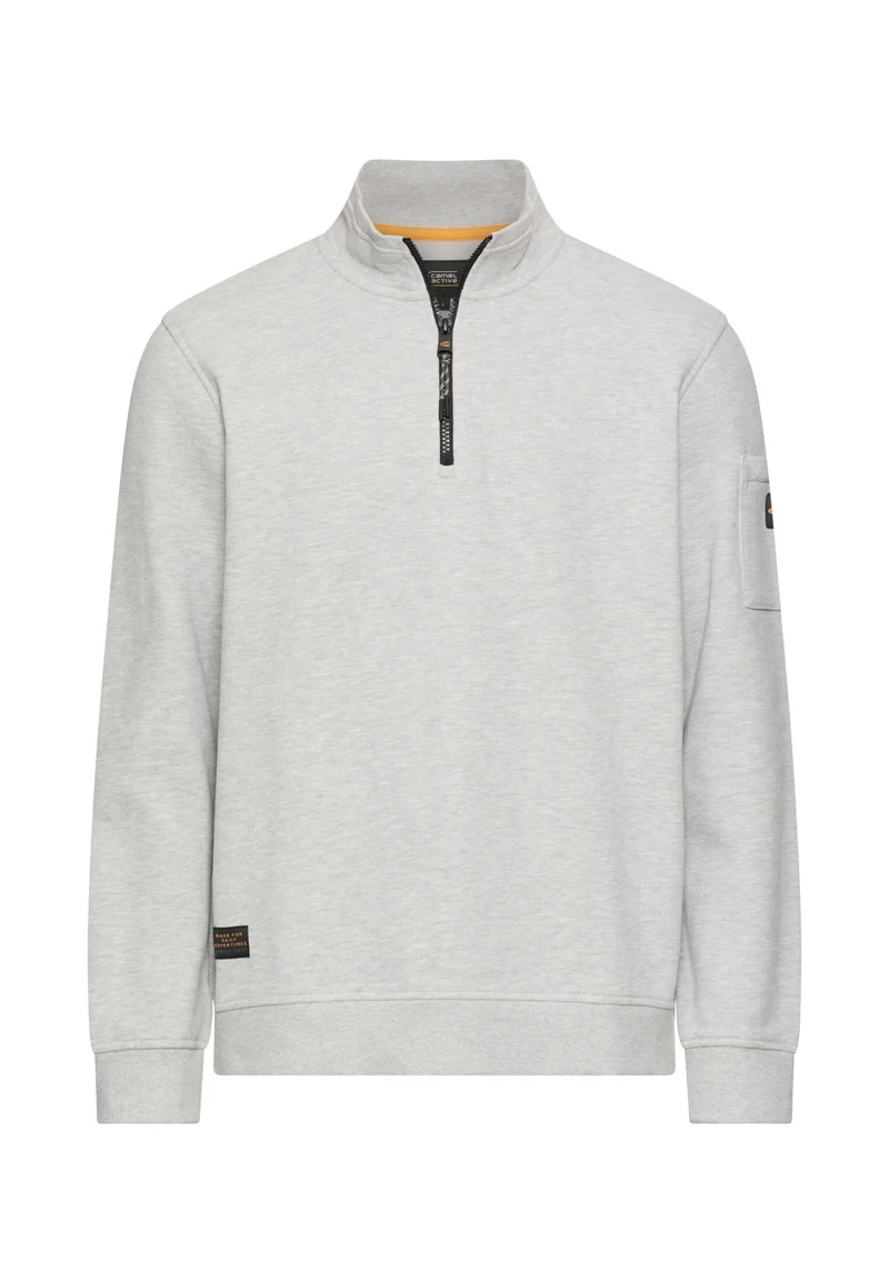 Sweatshirt mit Troyerkragen