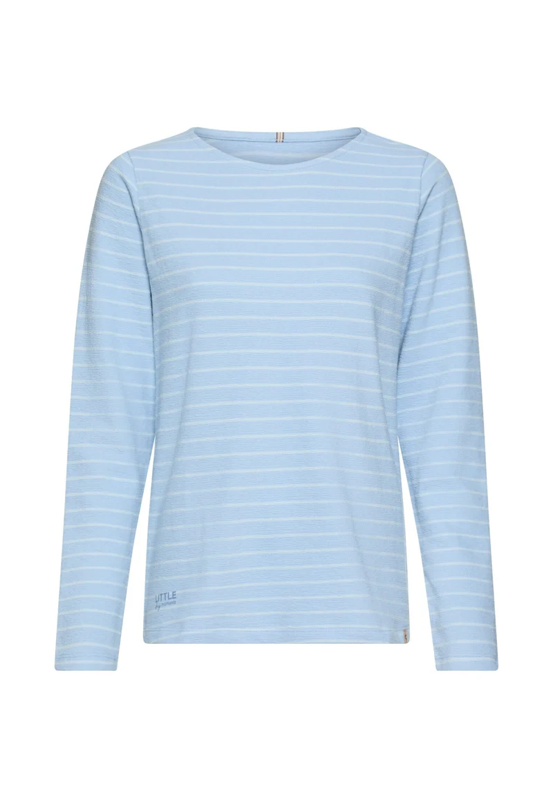 Jerseyshirt mit Seitenschlitzen