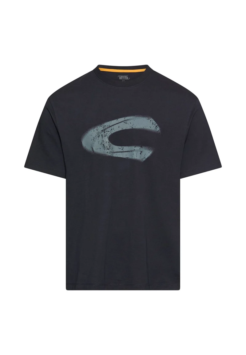 T-Shirt aus Bio-Baumwolle mit Logoprint