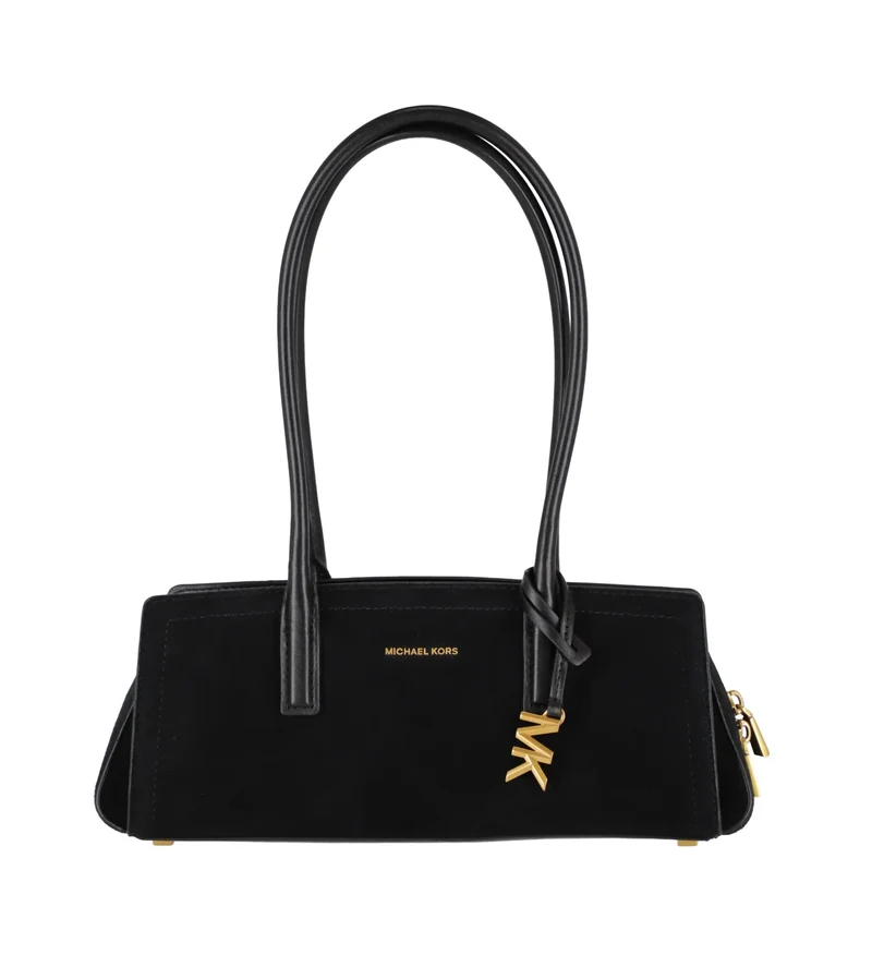 Laila Schultertasche aus Wildleder