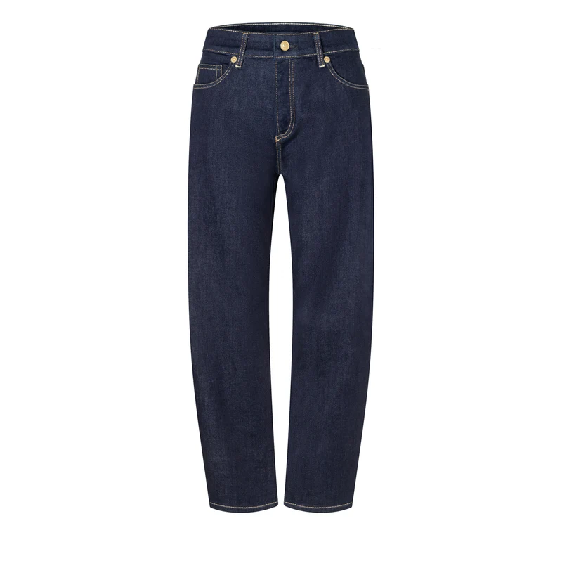 DANNI Barrel Jeans im Materialmix