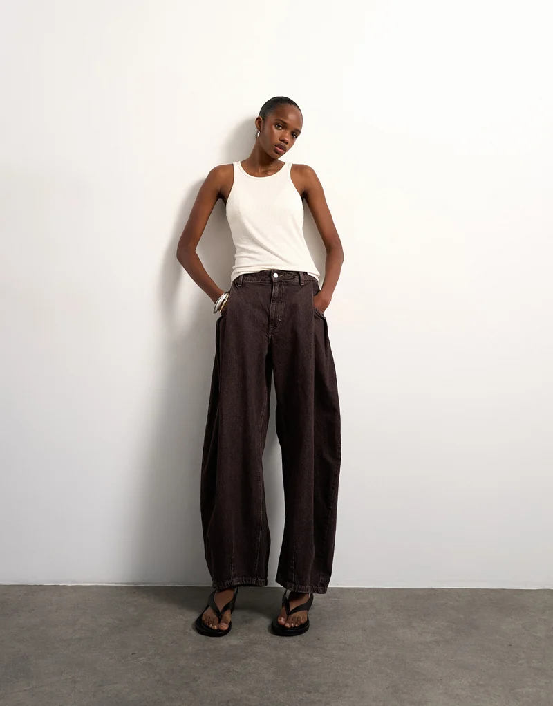 TSCOCOON Denim Jeans in Braun