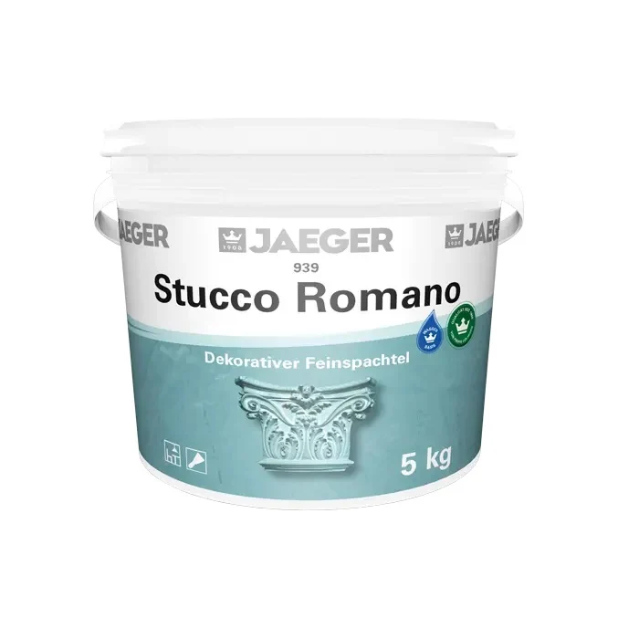 Jaeger 939 Stucco Romano 5 kg weiß