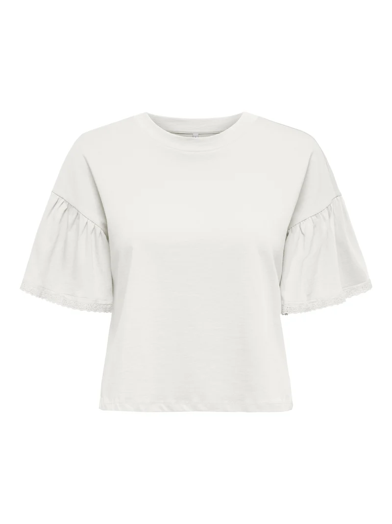 ALEX Top mit Spitzendetail