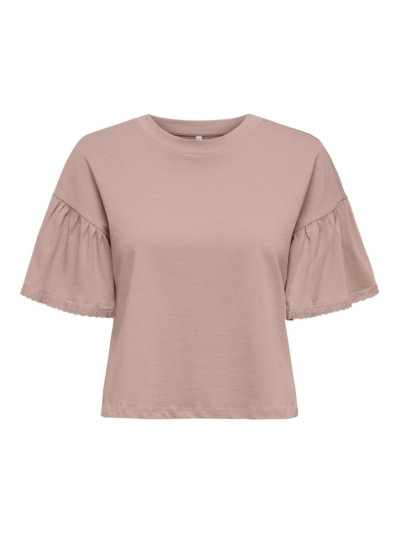 ALEX Top mit Spitzendetail