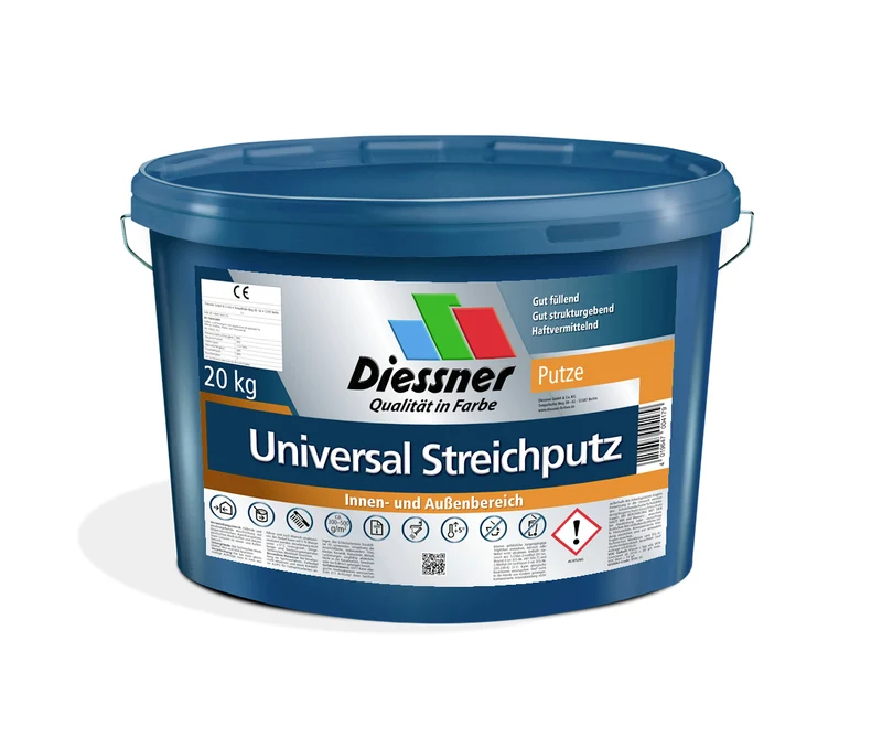 Diessner Universal Streichputz 20 kg weiß