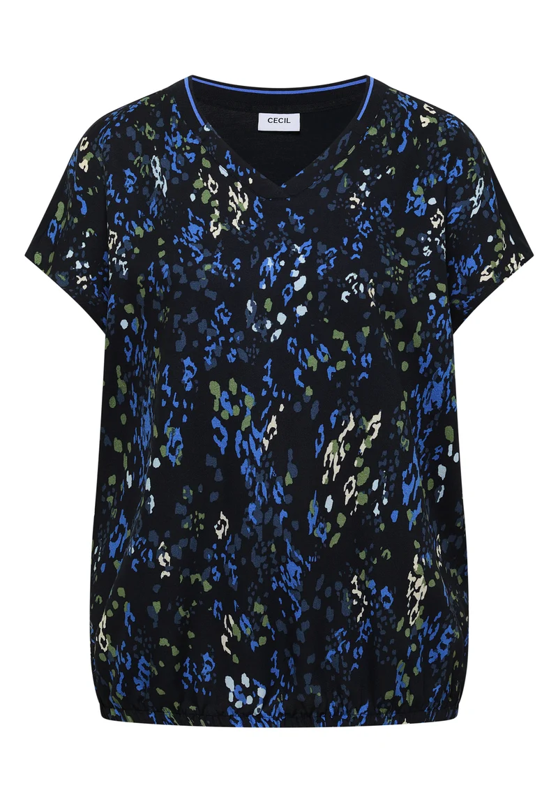 Blusenshirt mit Strukturmix