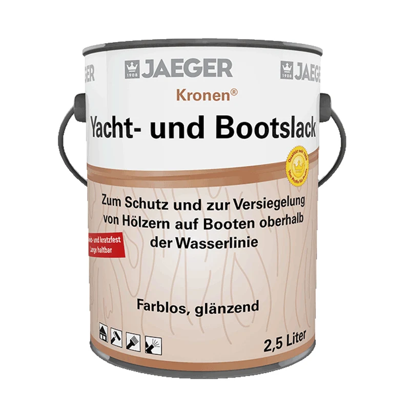 Jaeger Kronen® Yacht- und Bootslack 0,75 Liter farblos